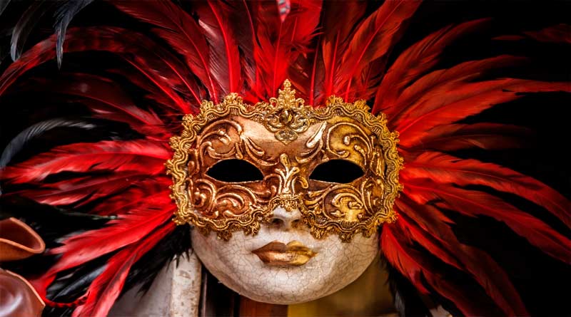 Máscara de Carnaval em Minas Gerais