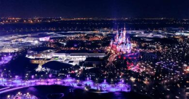 Vista aérea da cidade de Orlando