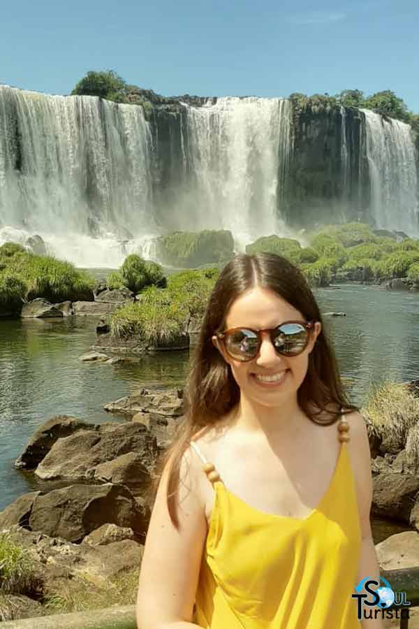Vista das passarelas das Cataratas do Iguaçu