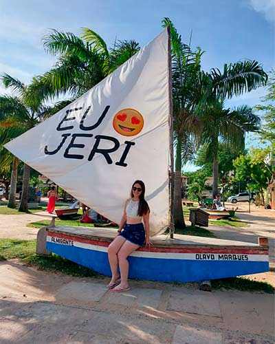 Como é a vila de Jericoacoara